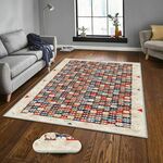 Conceptum Hypnose EEXFAB880 Multicolor Hall Carpet (100 x 150)