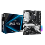 ASRock B550 Pro4 matična ploča, Socket AM4, AMD B550, 4x DDR4, max. 128 GB, ATX