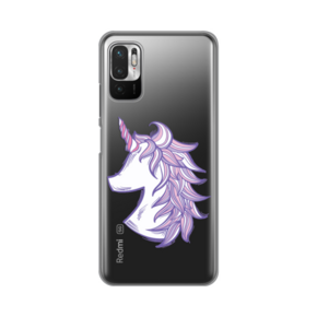 Torbica Silikonska Print Skin za Xiaomi Redmi Note 10 5G Purple Unicorn