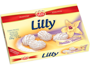 Kraš Čajno pecivo Lilly vanilin 220g