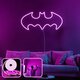 OPVIQ Zidna LED dekoracija Batman Night Large Pink