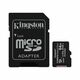 MikroSD memorijska kartica 64GB Kingston SelectPlus CL10 2kom
