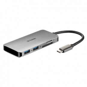 D-LINK USB Hub 6-in-1 DUB-M610