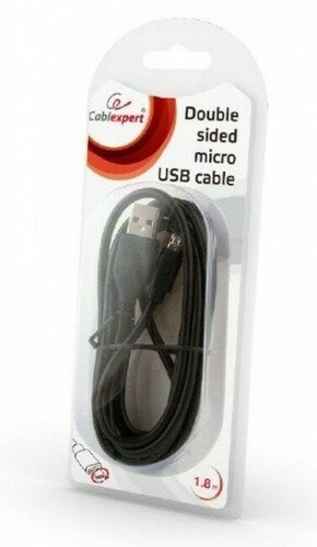CCB-USB2-AMmDM-6 Gembird USB 2.0 AM to Double-sided Micro-USB cable