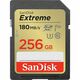 SanDisk SDXC 256GB Extreme, 180MB/s UHS-I Class10 U3 V30
