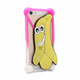 "Torbica univerzalna gumena za mobilni telefon 4.5-5.0"" Fruit type 8 roze-bela"
