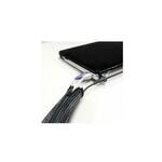 LOGILINK fleksibilna zaštita za kablove sa rajfešlusom 2m x 30mm crna