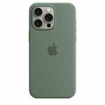 APPLE iPhone 15 Pro Max Silicone Case w MagSafe - Cypress ( mt1x3zm/a )