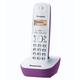 Panasonic KX-TG1611FXF bežični telefon, DECT, beli/ljubičasti/rozi