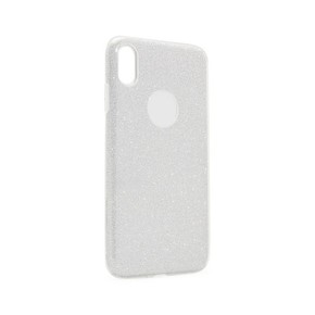 Maskica Crystal Dust za iPhone XS Max srebrna