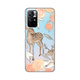 Torbica Silikonska Print Skin za Xiaomi Redmi Note 11T 5G/Poco M4 Pro 5G Flower Deer