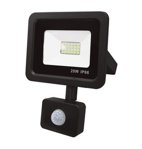 Reflektor LED SMD 20W crni GR1047 sa senzorom