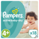 PAMPERS RP 4+ MAXI + ACTIVE (18)