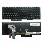Tastatura za laptop Lenovo IBM ThinkPad T570 T575 T580 P51S P52S bez pozadinskog, ima gumb