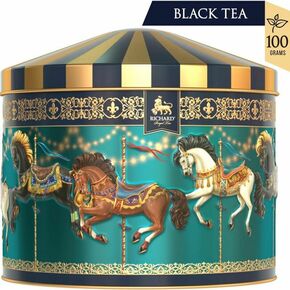 RICHARD TEA ROYAL MERRY-GO-ROUND - Crni čaj u metalnoj kutiji