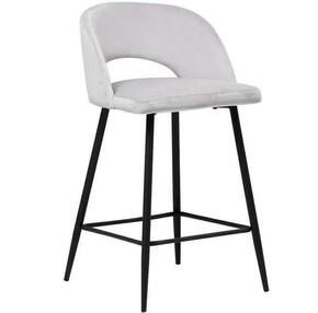 Omis barska stolica 50x45x85 cm sivo/crna