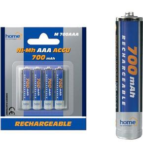 HOME punjive baterije AAA 700 mAh