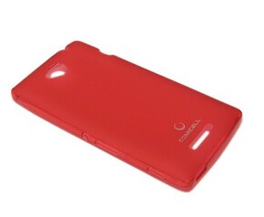 Futrola silikon DURABLE za Sony Xperia C C2305 crvena