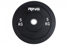 RING Olimpijski teg bumper 1x5 kg RING