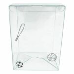 Clear Sport Version 4'' Pop Protector With Film On It With Soft Crease Line And Automatic Bot Lock