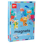APLI kids Igra sa magnetima - Mapa sveta