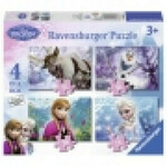 Ravensburger puzzle (slagalice) - Frozen, 4 u 1 RA07360