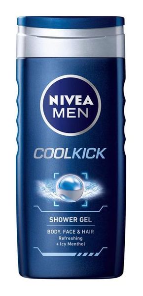 NIVEA cool kick gel za tuširanje za muškarce 250 ml