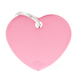 MyFamily Basic Privezak Za Graviranje Malo Pink Srce Aluminijum