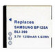Samsung BP-125A Zamenska baterija Samsung BP-125A je 100% kompatibilna sa originalnom baterijom. Izrađena od Li-Ion ćelija A kvaliteta obezbeđuje Vam maksimalno trajanje i maksimalne performanse. U ponudi je i odgovarajući punjač.