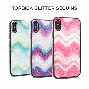 Torbica Glitter Sequins za Samsung N970F Galaxy Note 10 pink