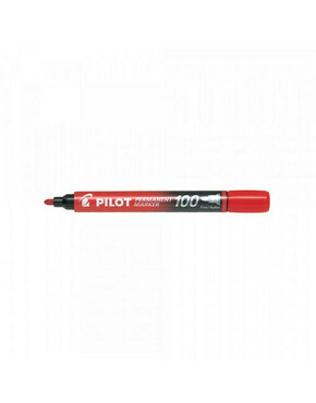 Permanent Marker PILOT crveni obli vrh SCA-100-Rl 511103