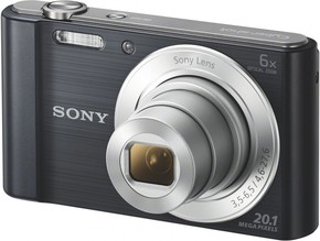 Sony Cyber-shot DSC-W810 20.1Mpx 5x opt. zoom 12x dig. zoom crni/srebrni digitalni fotoaparat