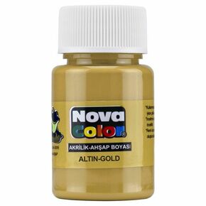 Nova Color Slikanje - Akrilne Boje 30g - Zlatna - 540297