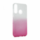 Torbica Double Crystal Dust za Huawei Y6p roze srebrna
