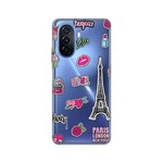 Maskica Silikonska Print Skin za Huawei Nova Y70 Y70 Plus Love Paris