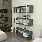 Hanah Home Bruti - Green, White GreenWhite Bookshelf