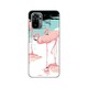Maskica Silikonska Print za Xiaomi Redmi Note 10 4G 10s Pink Flamingos