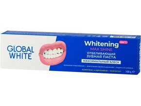 Global White Zubna pasta Max Shine 100g