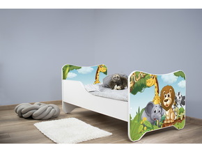 Happy Kitty Dečiji krevet 160x80cm Africa 7512