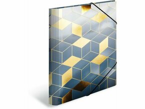 Herma Fascikla plastificirana sa gumicom Cubes 240x320x15mm