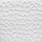 3D tapete - Mreža bela