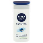 NIVEA sensitive gel za tuširanje za muškarce 250 ml