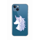 Torbica Silikonska Print Skin za iPhone 13 6.1 Purple Unicorn