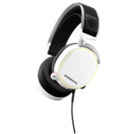 SteelSeries Arctis Pro gaming slušalice, 3.5 mm/USB, bela/crna, 102dB/mW/121dB/mW, mikrofon