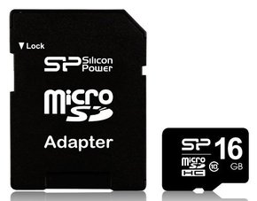 SILICON POWER Memorijska kartica 16GB MicroSDHC (Class 10) - SP016GBSTH010V10-SP