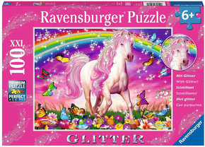 Ravensburger puzzle (slagalice) - Konj sa sljokicama