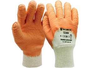 WURTH Zaštitne rukavice Orange Latex Grip