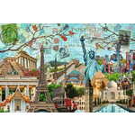Ravensburger puzzle (slagalice) Veliki gradovi, kolaž