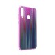 Maskica Carbon glass za Huawei Y6p pink
