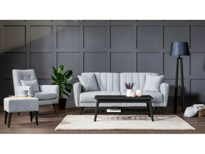 Atelier Del Sofa Set sofa na razvlačenje i fotelja Aqua TAKIM3-S 1008